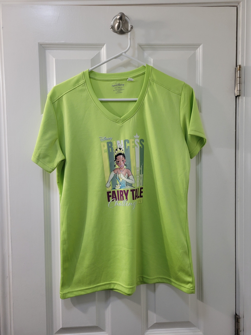 Disney Princess Tiana V-Neck Short Sleeve Tee
